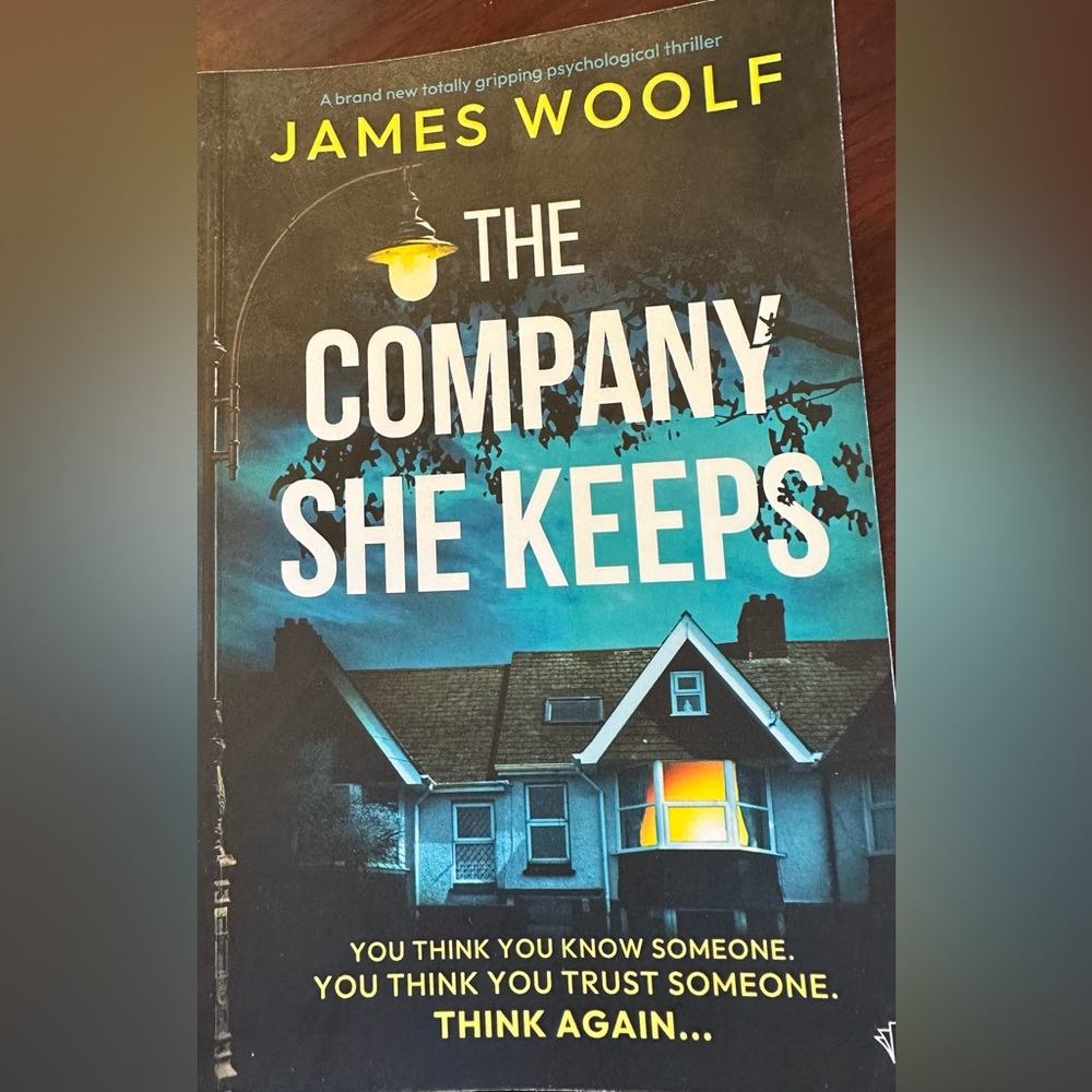 James Woolf psychological thriller